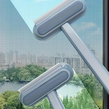 Cepillo removedor de pelo de mascotas reutilizable mejorado: limpiador de pelusa con mango extralargo para pelo de perro y gato, herramienta multisuperficie lavable