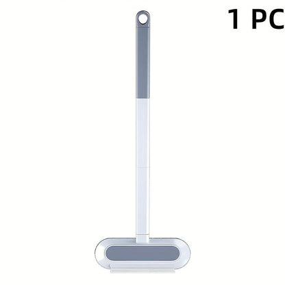 Cepillo removedor de pelo de mascotas reutilizable mejorado: limpiador de pelusa con mango extralargo para pelo de perro y gato, herramienta multisuperficie lavable